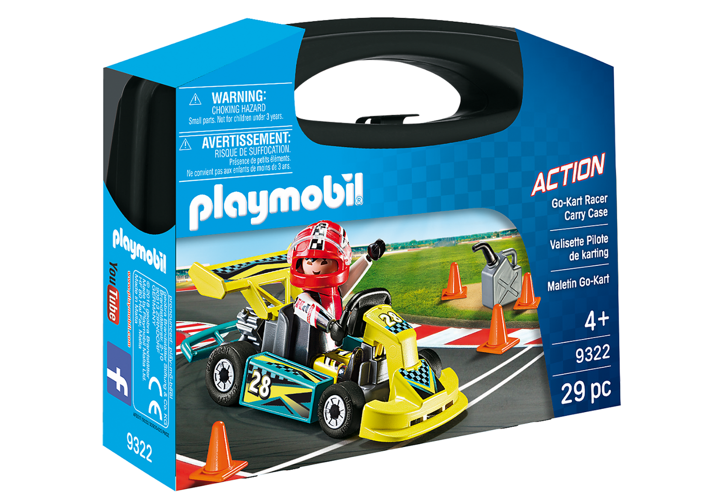 Playmobil Action Go-Kart Racer Carry Case