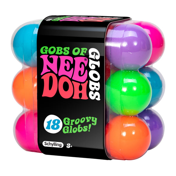 NeeDoh Gobs of Globs Teenie Tiny 18pc Squeezy Balls