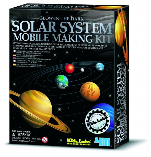 4M KidzLabs Solar System Mobile Making Kit