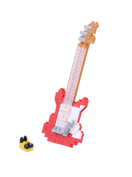 Nanoblock Electric Guitar Red 2