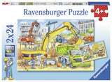 Ravensburger 2x24pc Jigsaw Puzzle Hard At Work