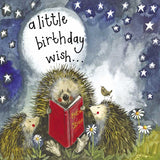 Alex Clark Greeting Card Storytime Hedgehogs Birthday