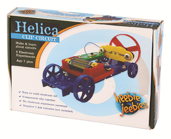 Heebie Jeebies Helica Clip Circuit Electronic Car Kit