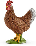 Schleich Domestic Animal Figurine Hen