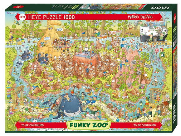 Heye 1000pc Jigsaw Puzzle Funky Zoo Australian Habitat