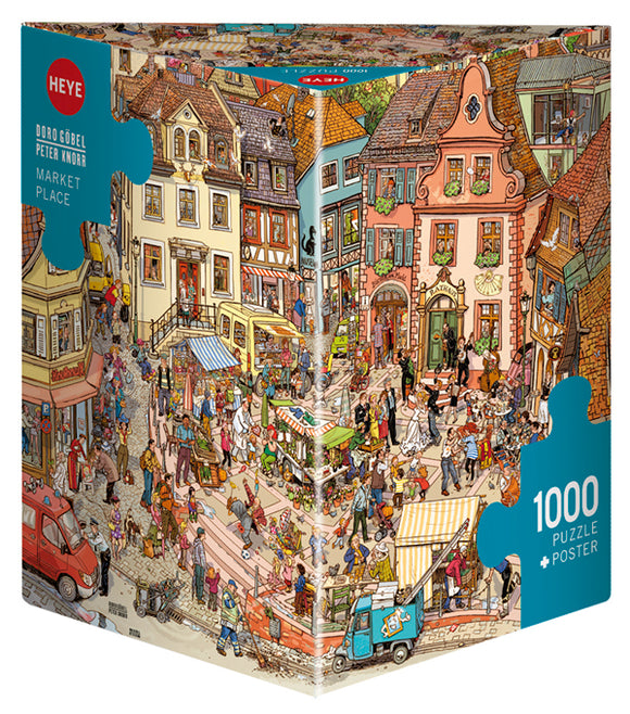 Heye Triangular 1000pc Jigsaw Puzzle Market Place