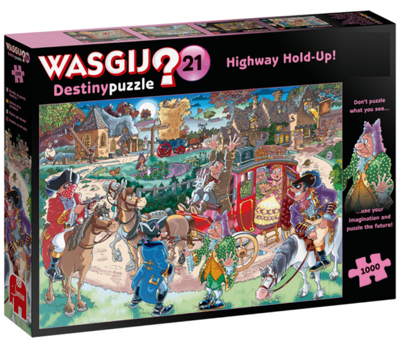 Wasgij? 1000pc Destiny Jigsaw Puzzle #21 Highway Hold-Up!