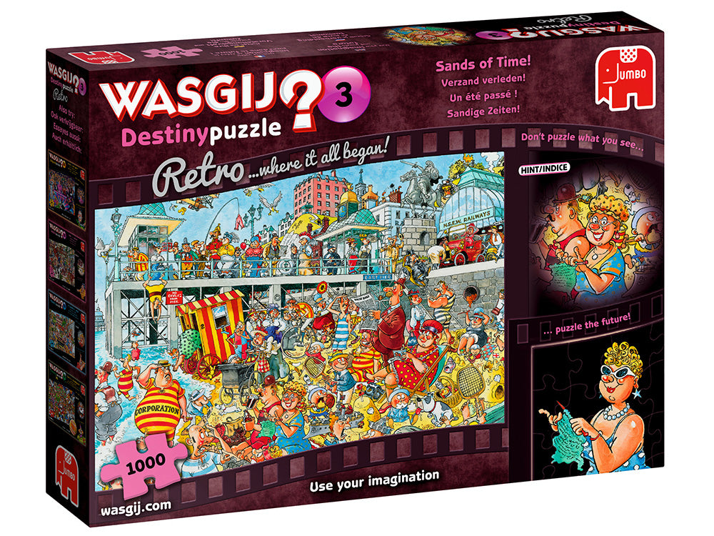 Wasgij? 500pc Retro Destiny Jigsaw Puzzle #3 Sands Of Time