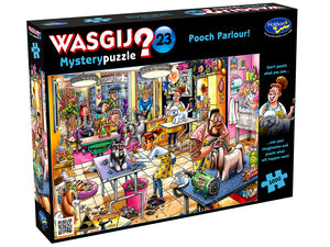 Wasgij? 1000pc Mystery Jigsaw Puzzle #23 Pooch Parlour