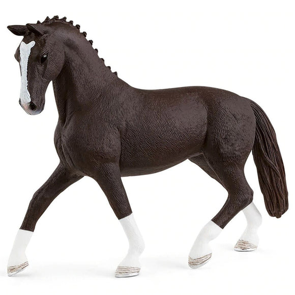 Schleich Horse Figurine Hannoverian Mare Black