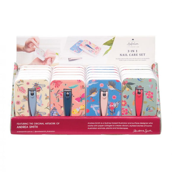 The Australian Collection Andrea Smith 3 in 1 Nail Care Set