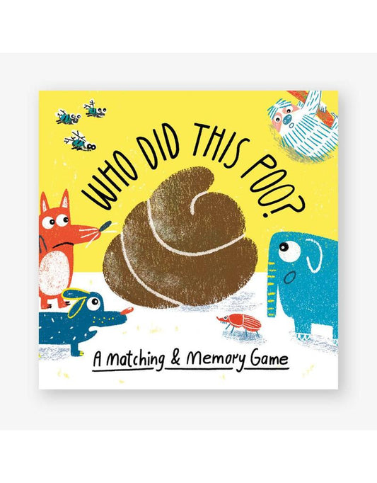 Who Did This Poo? A Matching & Memory Game Childrens Matching Card Game