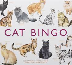 Bingo Board Game Cat Breeds