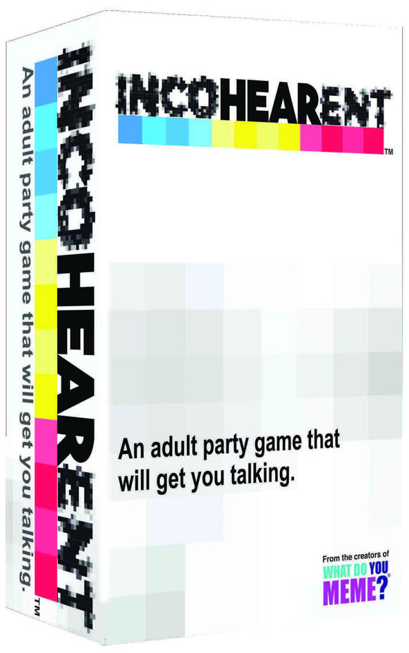 Incohearent Party Card Game