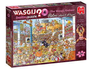 Wasgij? 1000pc Jigsaw Puzzle Retro Destiny #4 The Wasgij Games