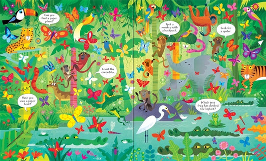 Usborne 100pc Jigsaw Puzzle & Book Jungle