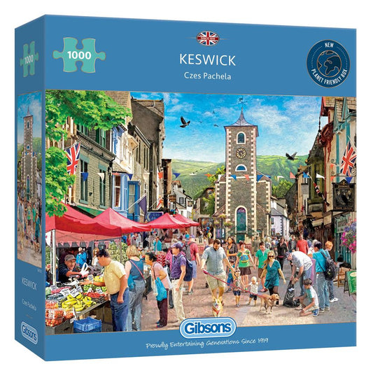 Gibsons 1000pc Jigsaw Puzzle Keswick Czes Pachela