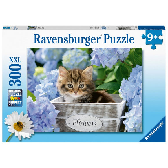 Ravensburger 300pc Jigsaw Puzzle Tortoiseshell Kitty in Flowerpot