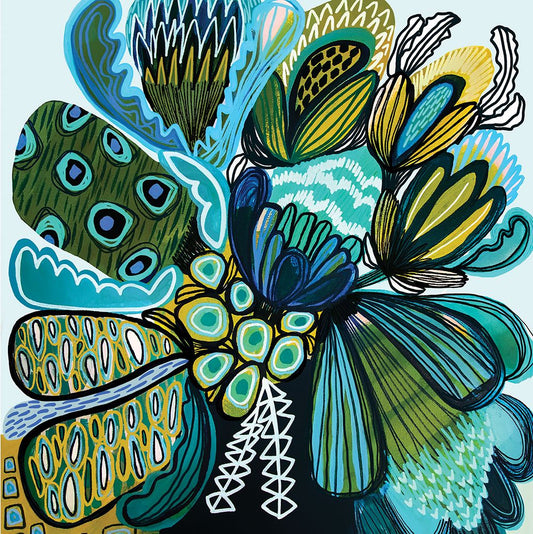 Kirsten Katz Greeting Card Azure Natives