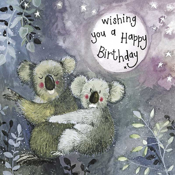 Alex Clark Greeting Card Koala Birthday