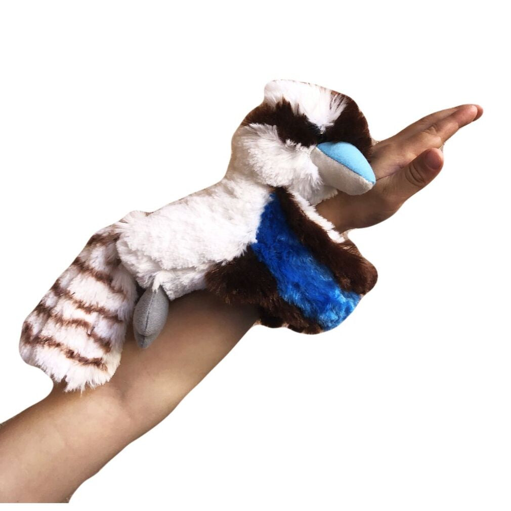 Wild Republic Huggers Plush Slap Snap Band Kookaburra