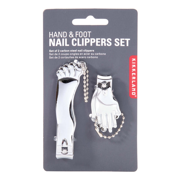 Kikkerland Hand And Foot Nail Clipper Set