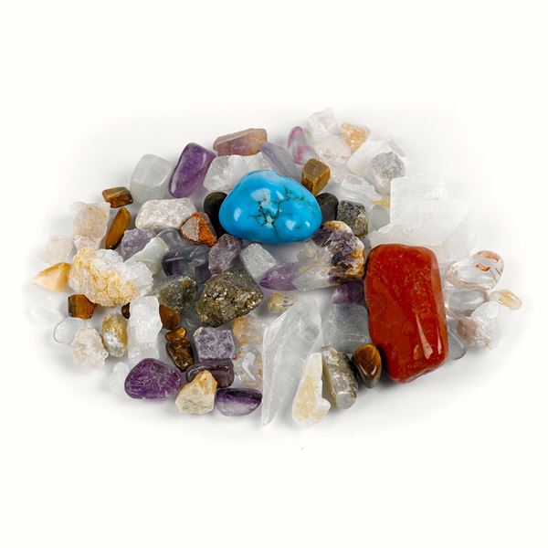 British Fossils Minerals and Rocks Box Assorted