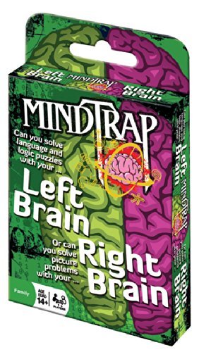 Mindtrap Left Brain Right Brain Card Game