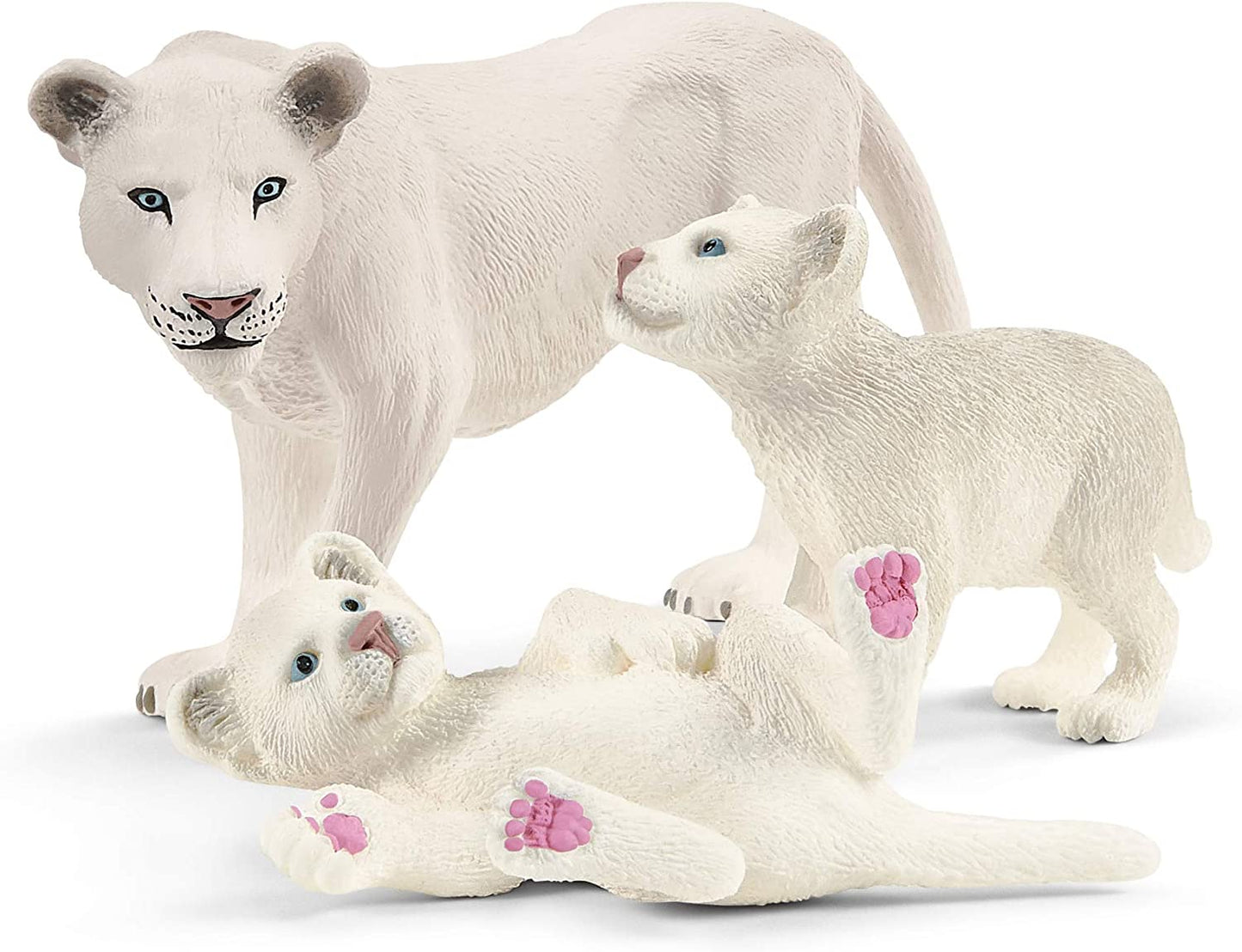 Schleich Wild Animal Figurine Set Lion Mother with Cubs