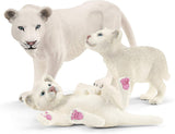 Schleich Wild Animal Figurine Lion Mother with Cubs