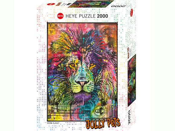 Heye Jolly Pets 2000pc Jigsaw Puzzle Lions Heart