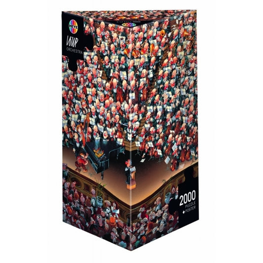 Heye Triangular 2000pc Jigsaw Puzzle Loup Orchestra