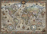 Heye 1000pc Jigsaw Puzzle Retro Art Map of The World