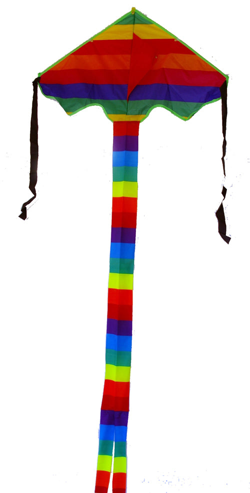 High As A Kite Single Line Kite Midget Rainbow