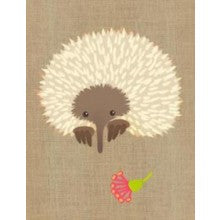 Gillian Mary Greeting Card Echidna Small