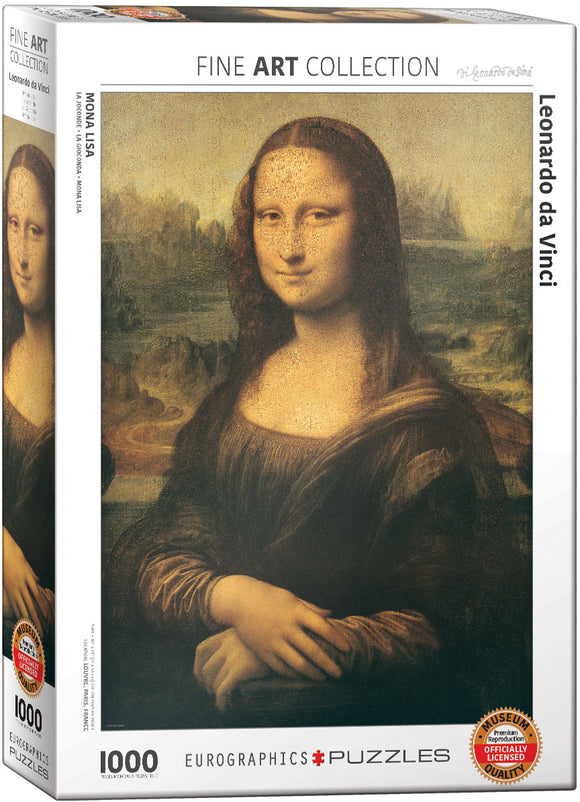 Eurographics 1000pc Jigsaw Puzzle Da Vinci Mona Lisa
