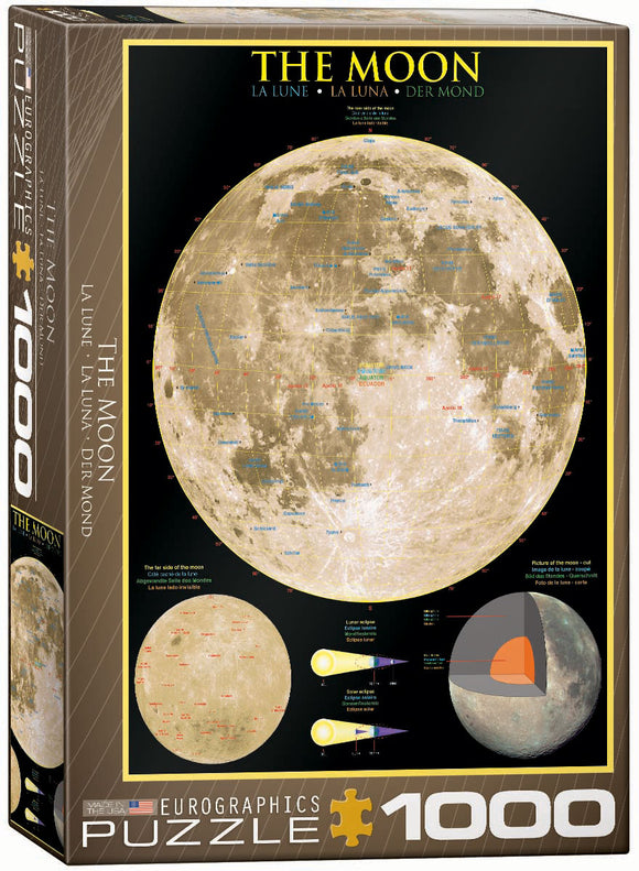 Eurographics 1000pc Jigsaw Puzzle The Moon