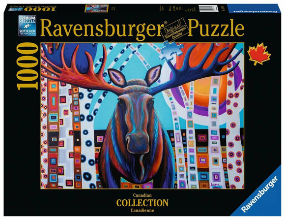 Ravensburger 1000pc Jigsaw Puzzle Winter Moose