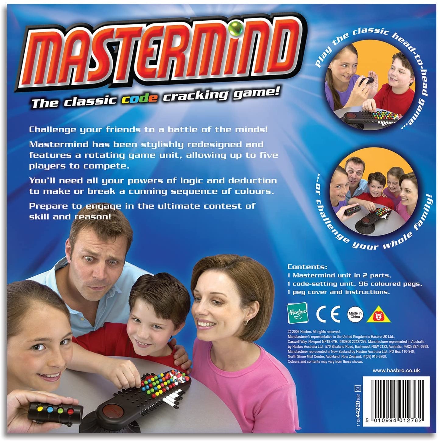 Mastermind Classic Family Board Game