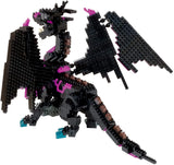 Nanoblock Dragon Purple & Black Deluxe Edition