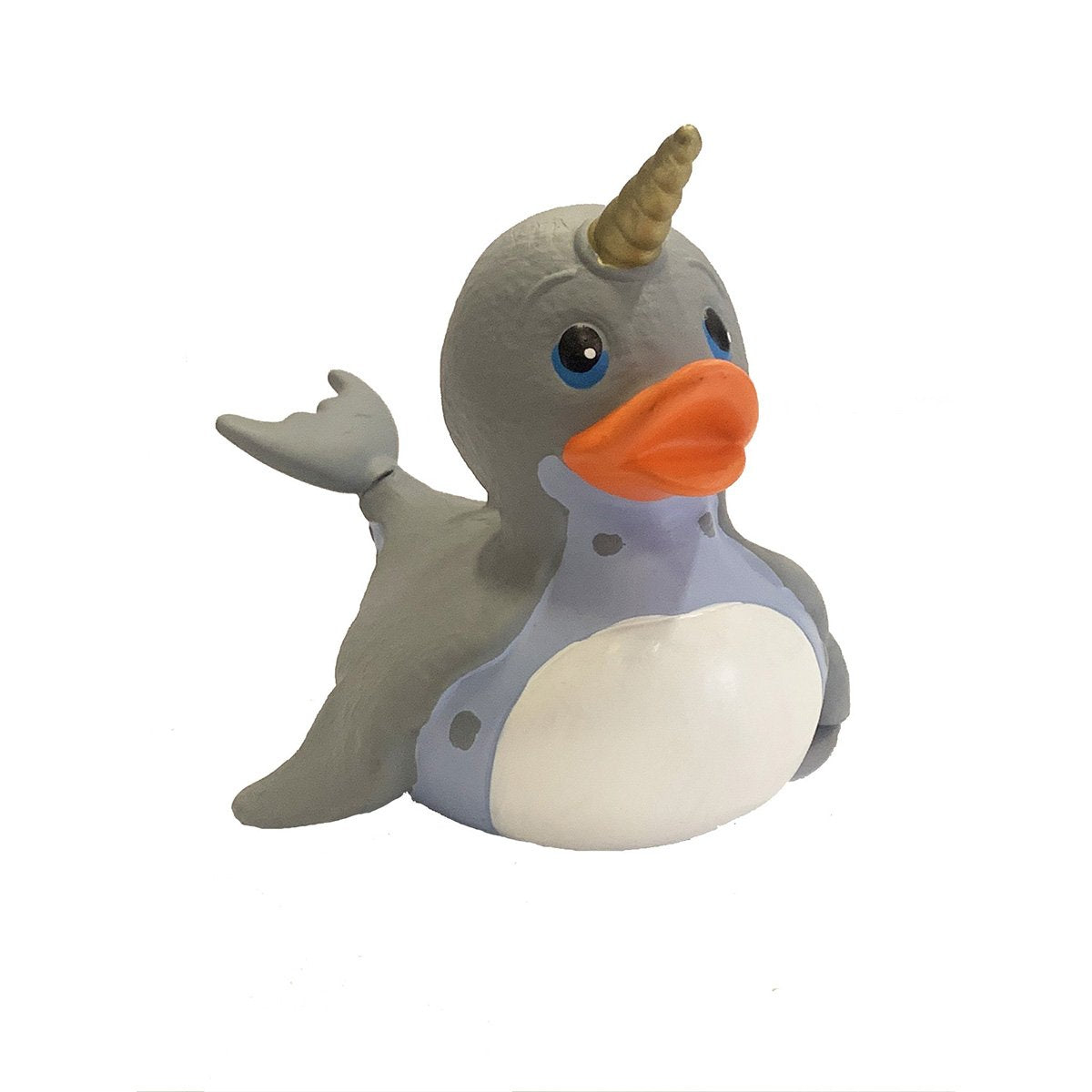 Wild Republic Rubber Duck Narwhal Bath Toy