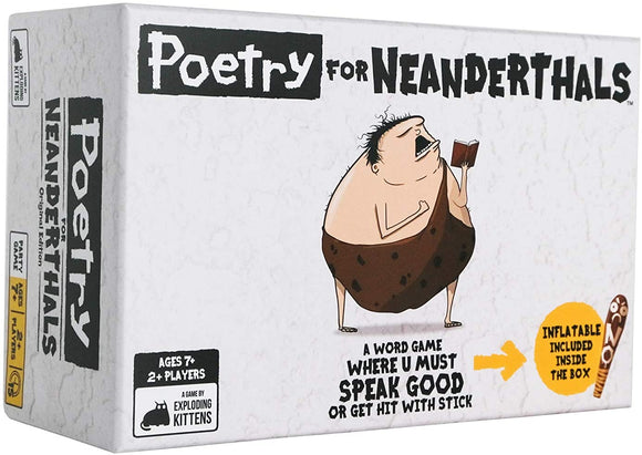 Poetry For Neanderthals Card Game