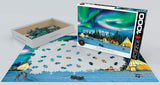 Eurographics 1000pc Jigsaw Puzzle Northern Lights