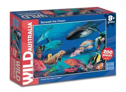Blue Opal 200pc Jigsaw Puzzle Wild Australia Beneath The Ocean
