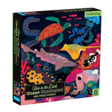 Mudpuppy 500pc Jigsaw Puzzle Glow in the Dark Ocean