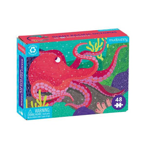 Mudpuppy 48pc Mini Jigsaw Puzzle Giant Pacific Octopus