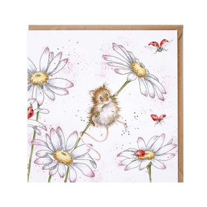 Wrendale Country Set Greeting Card Oops A Daisy