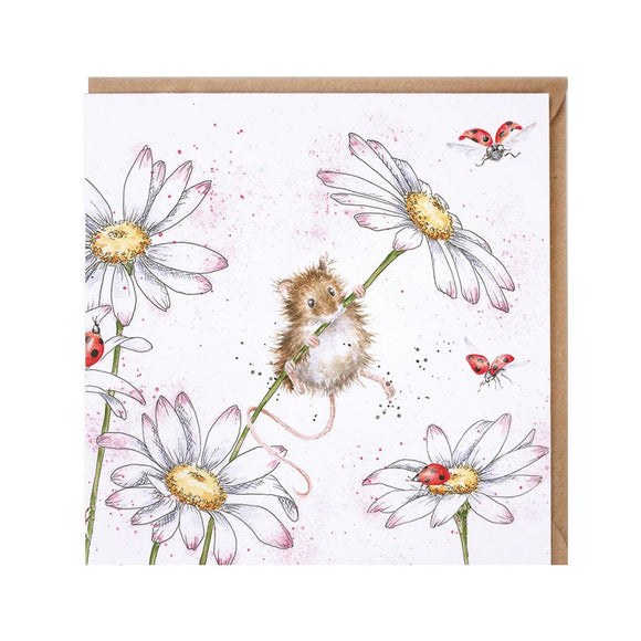 Wrendale Country Set Greeting Card Oops A Daisy