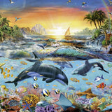 Ravensburger 200pc Jigsaw Puzzle Orca Paradise