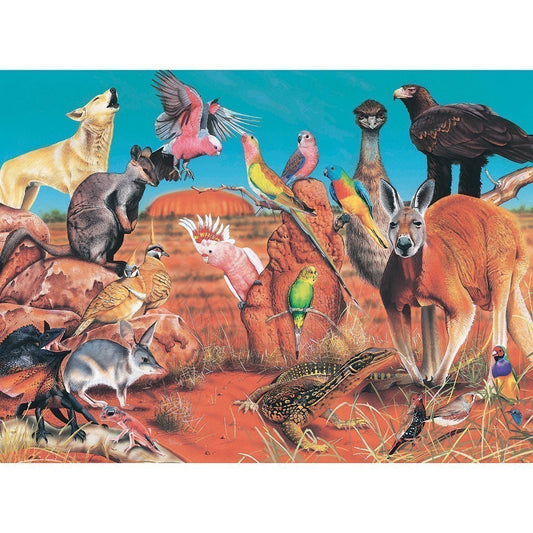 Blue Opal 100pc Jigsaw Puzzle Wild Australia The Outback